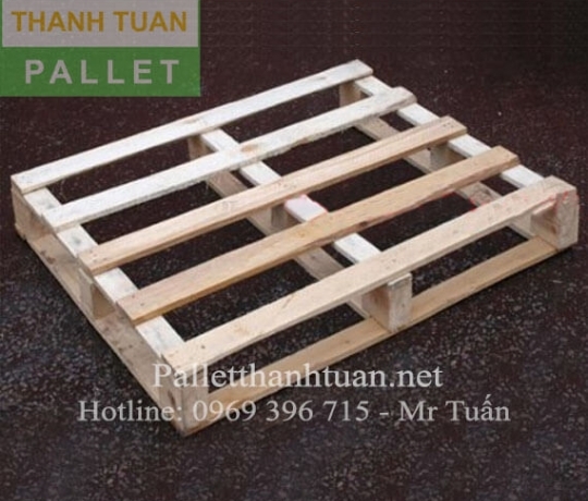 Pallet Gỗ 4 Hướng Nâng Tải Trọng 100 Kg