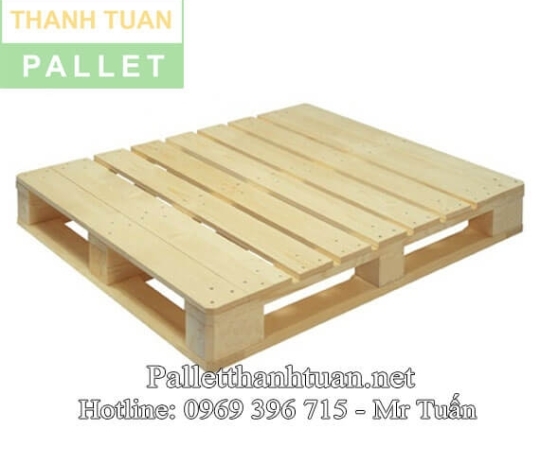 Pallet Gỗ 4 Hướng Nâng Tải Trọng 3 Tấn