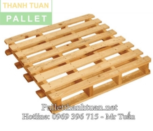 Pallet Gỗ 2 Hướng Nâng Kiểu Cánh