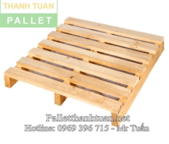 Pallet Gỗ 2 Hướng Nâng Tải Trọng 1.5 Tấn