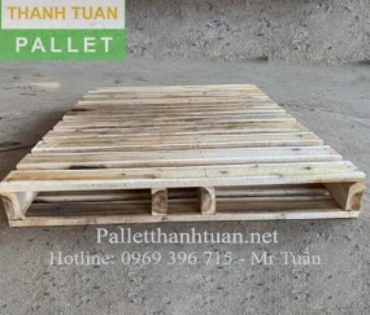 Pallet Gỗ 2 Hướng Nâng Tải Trọng 2 Tấn