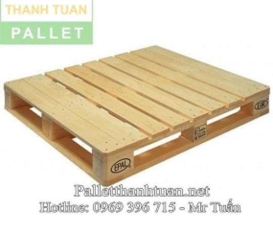 Pallet Gỗ 2 Hướng Nâng Tải Trọng 3 Tấn