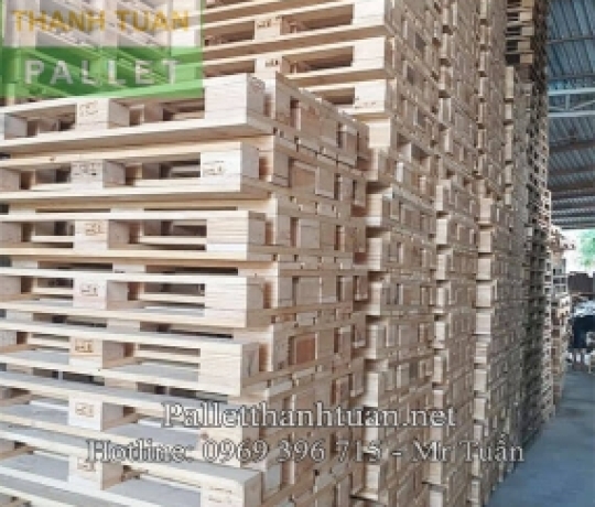 Pallet Gỗ Đóng Theo Yêu Cầu Tại Long An