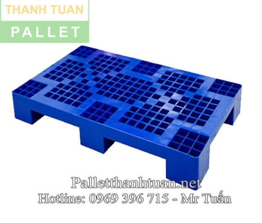 Pallet Nhựa Đơn Kích Thước 1070 x 600 x 100